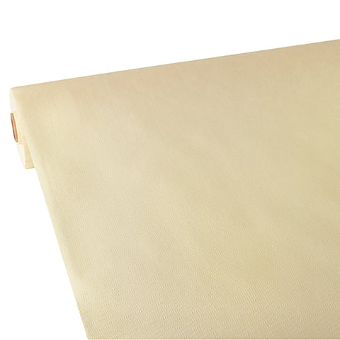 Nappe. aspect textile. non tissée "soft selection plus" 25 m x 1.18 m champagne (2 unités)