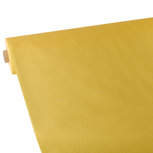 Nappe. aspect textile. non tissée "soft selection plus" 25 m x 1.18 m jaune (2 unités)