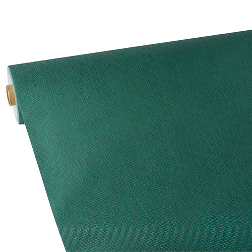 Nappe. aspect textile. non tissée "soft selection plus" 25 m x 1.18 m vert foncé (2 unités)