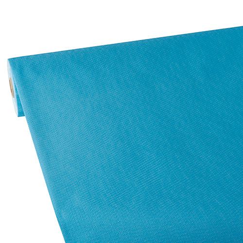 Nappe. aspect textile. non tissée "soft selection plus" 25 m x 1.18 m turquoise (2 unités)