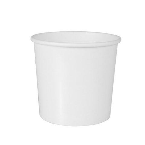 Terrines à soupe. carton "To Go" rond 470 ml Ø 9.9 cm · 9.9 cm blanc (500 unités)