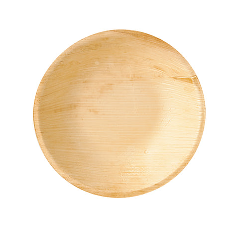 Coupelles. Feuille de palmier "pure" rond 300 ml Ø 17.5 cm · 3.5 cm (100 unités)