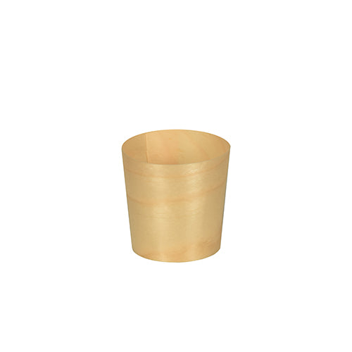 Fingerfood - Bols. bois "pure" rond Ø 4.5 cm · 4.5 cm (500 unités)