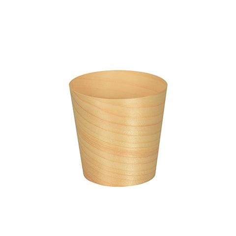 Fingerfood - Bols. bois "pure" rond Ø 6 cm · 6 cm (500 unités)