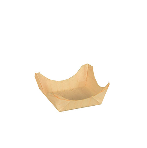 Fingerfood - Bols. bois "pure" carré 1.5 cm x 4 cm x 4 cm (500 unités)