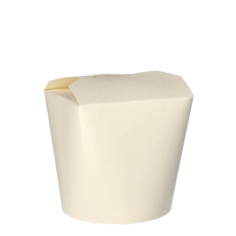 Pasta-box. carton "pure" 750 ml 10 cm x 10 cm x 8.5 cm blanc (500 unités)