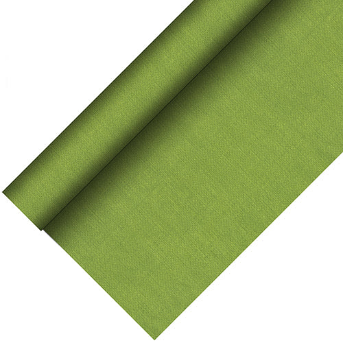 Nappe. aspect tissu. PV-tissu "ROYAL Collection Plus" 20 m x 1.18 m vert olive (2 unités)