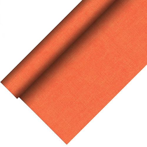 Nappe. aspect tissu. PV-tissu "ROYAL Collection Plus" 20 m x 1.18 m nectarine (2 unités)