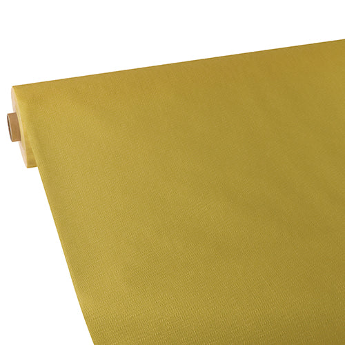 Nappe. aspect textile. non tissée "soft selection plus" 25 m x 1.18 m or (2 unités)