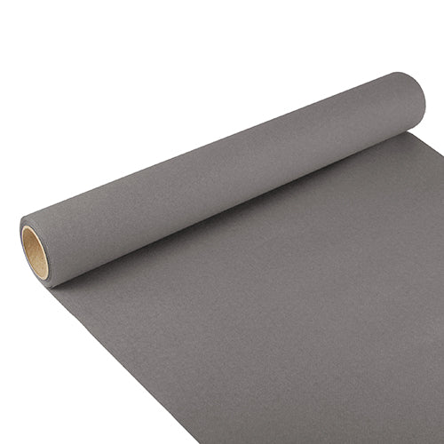Chemin de table "ROYAL Collection" 3 m x 40 cm gris (6 unités)
