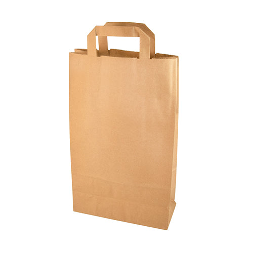 Sacs papier marron 36 cm x 22 cm x 10 cm avec poignée