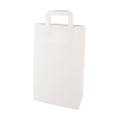 Sacs papier blanc 36 cm x 22 cm x 10 cm avec poignée