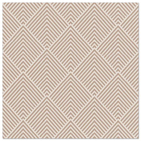 Serviettes "ROYAL Collection" pliage 40 cm x 40 cm marron "Elegance" 