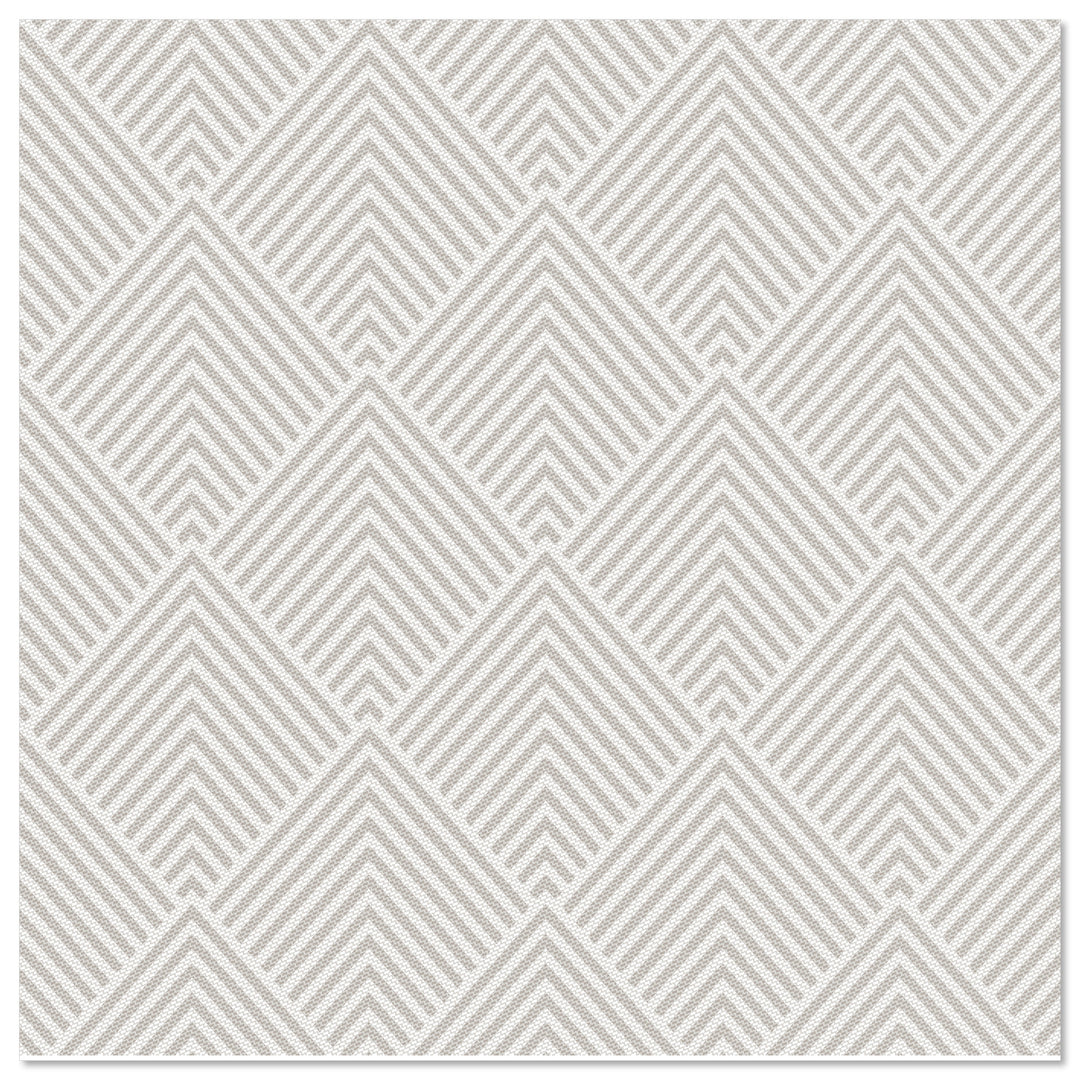 Serviettes "ROYAL Collection" pliage 40 cm x 40 cm gris "Elegance"