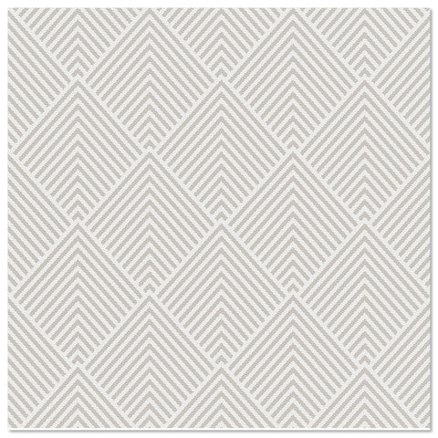 Serviettes "ROYAL Collection" pliage 40 cm x 40 cm gris "Elegance"