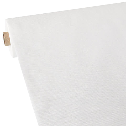 Nappe. aspect textile. non tissée "soft selection plus" 40 m x 1.18 m blanc (2 unités)