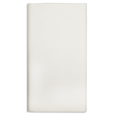 Nappe, plié 120 cm x 180 cm blanc (10 unités)