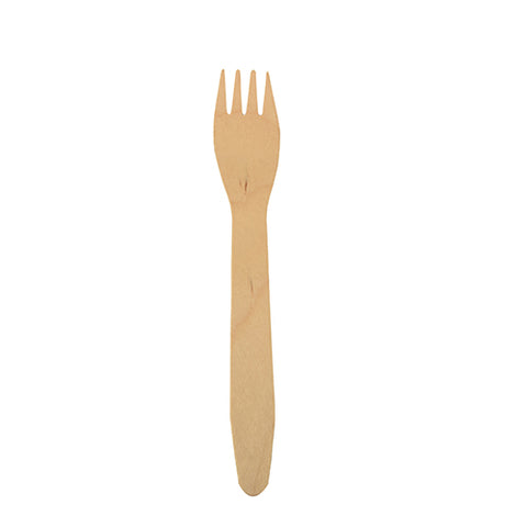 Fourchettes. bois "pure" 16.5 cm (500 unités)