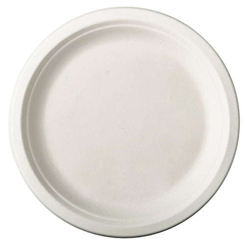 Assiettes en canne à sucre "pure" ronde 