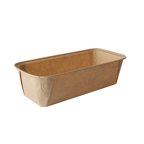 Moules "pure" rectangulaire 1033 ml 6.1 cm x 10.8 cm x 23 cm marron (100 unités)