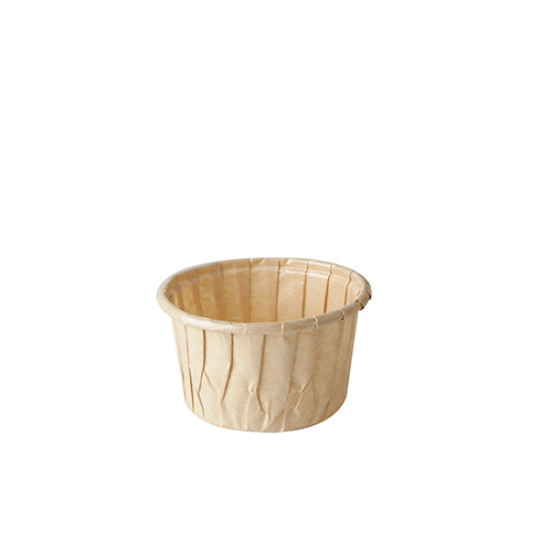 Moules "pure" 105 ml Ø 7 cm · 4 cm marron (700 unités)