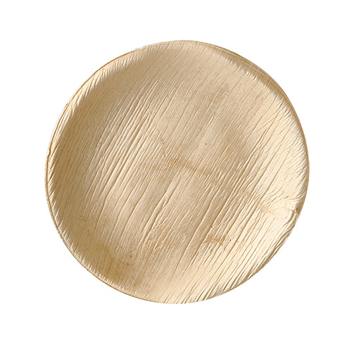 Assiettes feuille de palmier "pure" rond 