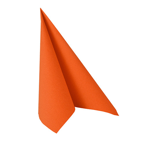 Serviettes "ROYAL Collection" pliage 33 cm x 33 cm nectarine