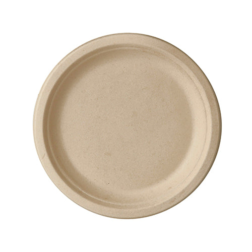 Assiettes en canne à sucre "pure" ronde 