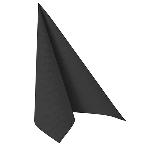 Serviettes "ROYAL Collection" pliage 48 cm x 48 cm noir