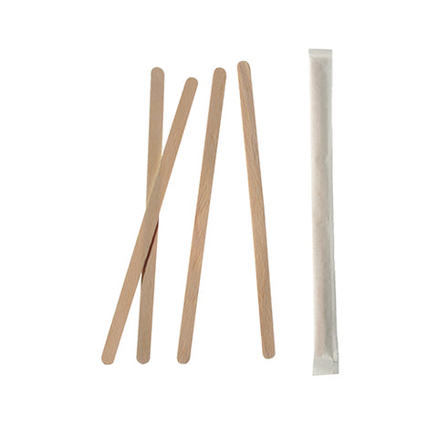 Agitateurs en bois 14 cm x 6 mm