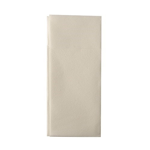 Pochettes à couverts. airlaid pliage 1/8 40 cm x 33 cm blanc