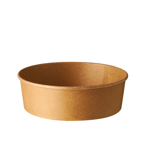 Saladiers. carton rond 500 ml Ø 15 cm · 4.6 cm marron (300 unités)