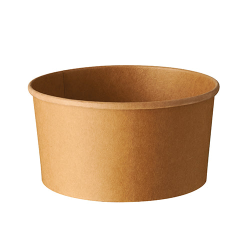 Saladiers. carton rond 1000 ml Ø 15 cm · 7.5 cm marron (300 unités)
