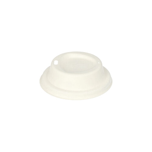 Couvercles dome canne à sucre "pure" rond Ø 8 cm · 2.5 cm blanc (1000 unités)