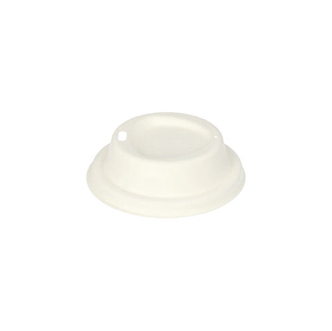 Couvercles dome canne à sucre "pure" rond Ø 8 cm · 2.5 cm blanc (1000 unités)