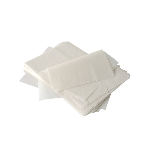 Papier anti-adhésif de protection "pure" 32 cm x 22 cm blanc . enduction cire de palme (5000 unités)