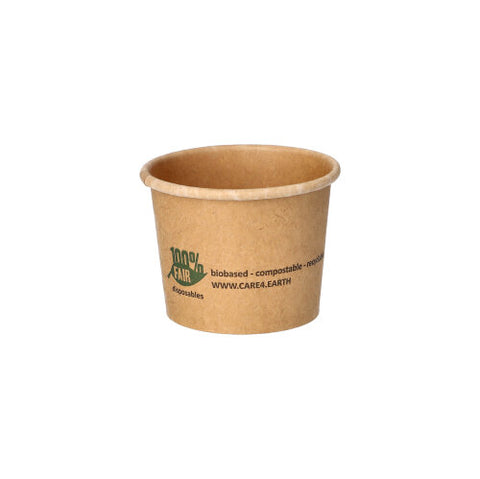 Petits pots. carton 60 ml Ø 6 cm · 4.9 cm marron "100% Fair"