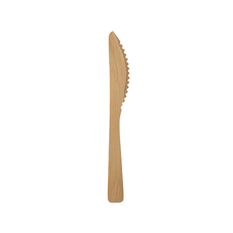 Couteaux. fait en bambou "pure" 17 cm (1000 unités)