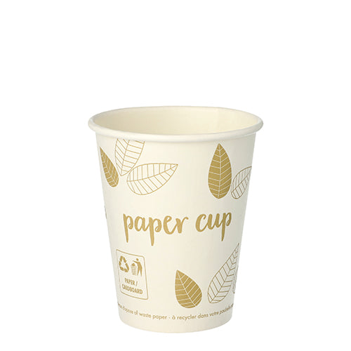 Gobelets carton "pure" 25 cl / 8 oz Ø 8 cm "ZERO" (1000 unités)