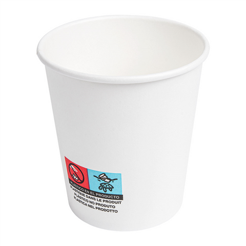 Gobelets carton blancs Café 18 cl / 6 oz (1 Palette / 54 000)