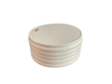 Couvercles pour gobelets en carton blanc diamètre Ø 90 mm (1000 unités)