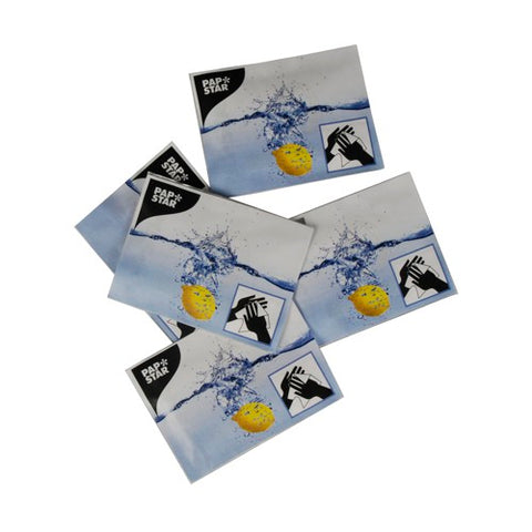 Tissu rafraîchissant au citron 14 cm x 14 cm "Citro" (1000 unités)