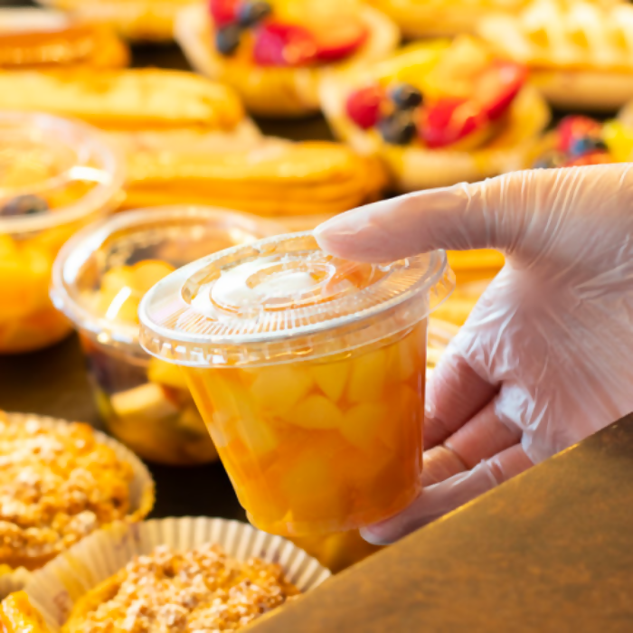 Pot à dessert avec couvercle 9 oz / 260 mL 