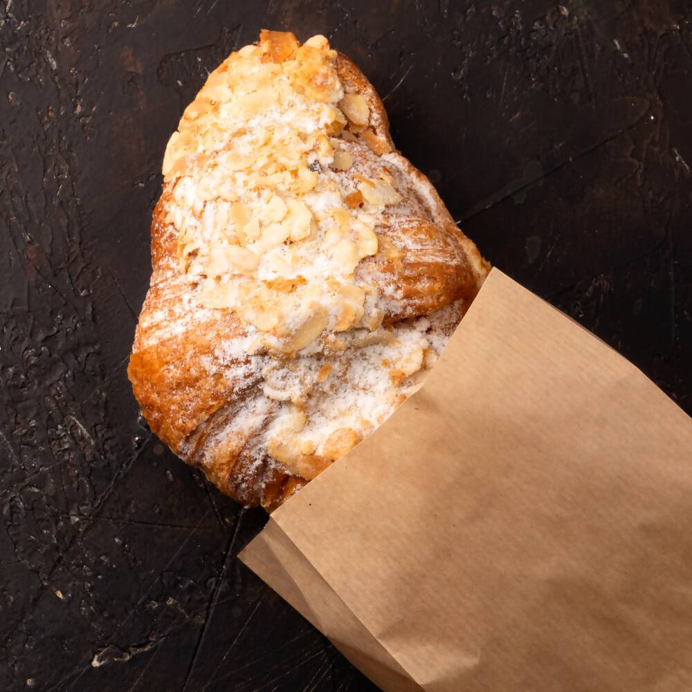 Sac baguettine en papier kraft 10x31x4,5cm 