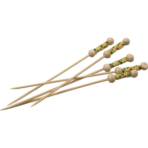 Pique Bambou avec perle 12cm (2000 UNITES)