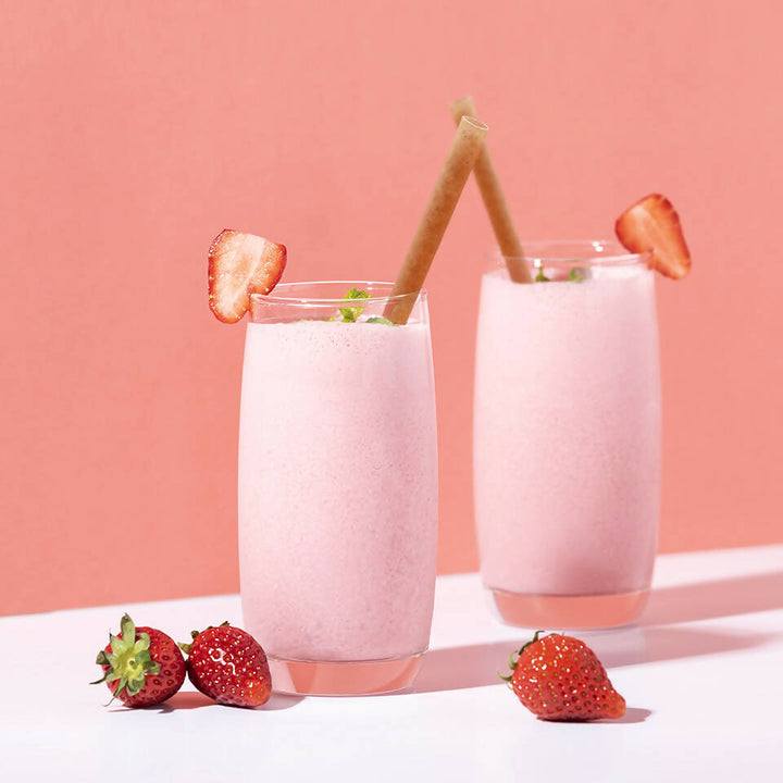 Boite de 300 pailles en fibre de canne à sucre 21cms x 8mm - taille large