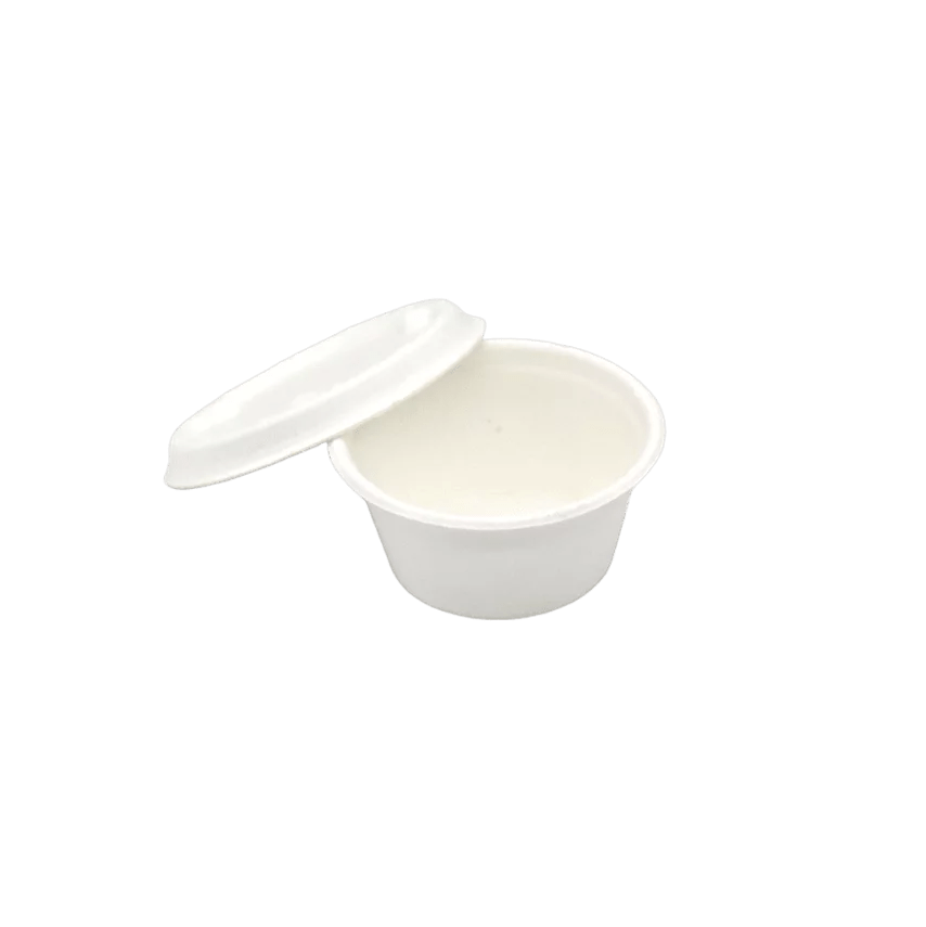 Pot de Sauce en pulpe de canne Ø6,2x3