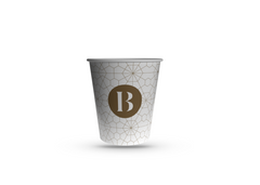 Gobelets carton personnalisés 25 cl / 8 oz (Livraison expresse 10 jours !)
