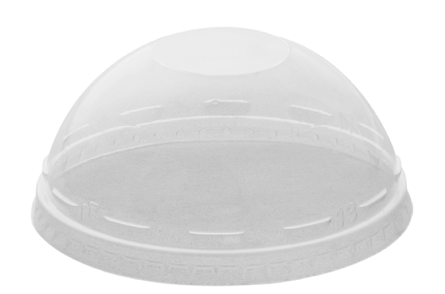 Couvercles dôme sans passage paille (800 unités)