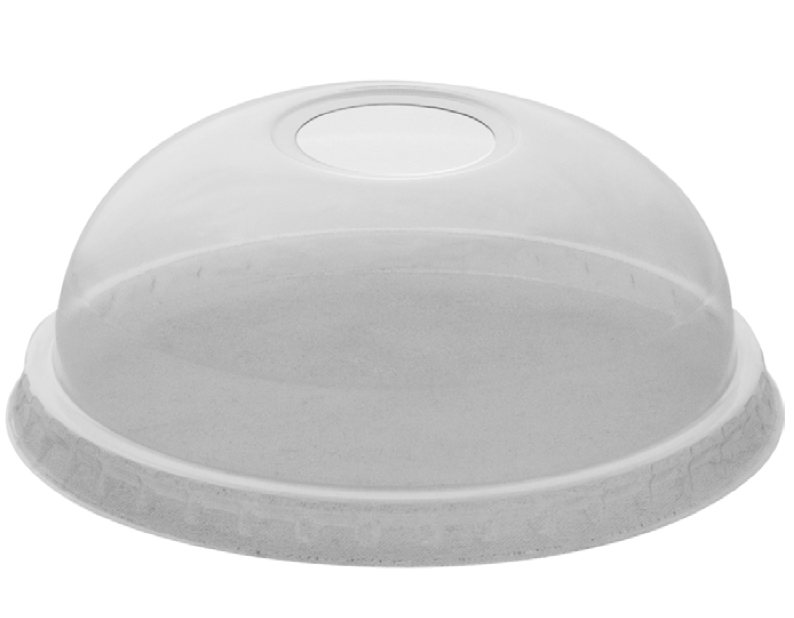 Couvercles dôme avec passage de paille (800 unités)